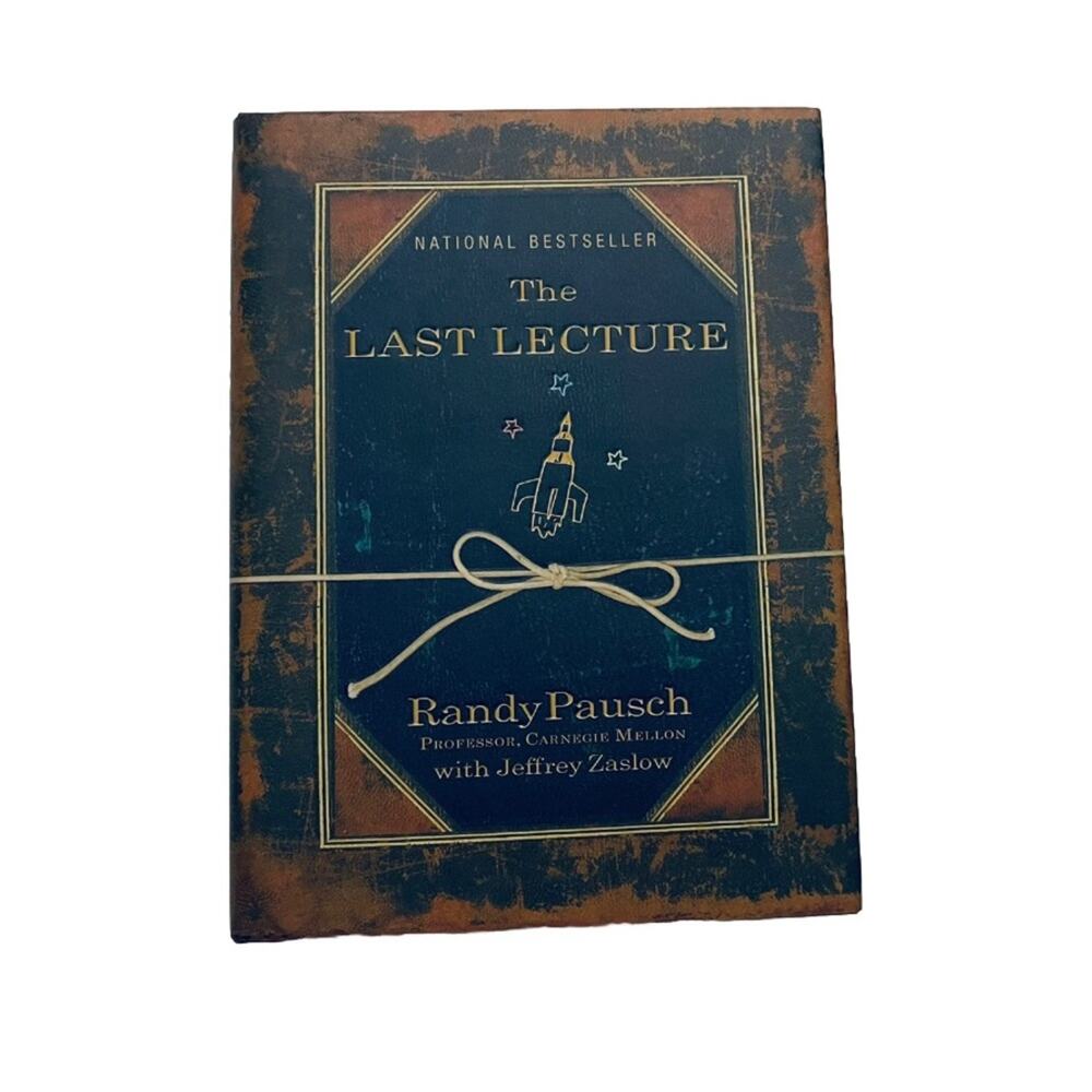 The Last Lecture by Randy Pausch Hardback, Hardcover Book, First Edition, Books